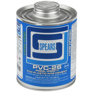 PVC-26 Spears Pool-PRO Medium Body PVC Cement