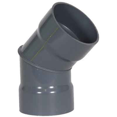24 inch PVC Duct 45 Degree Elbow 1034-45-24
