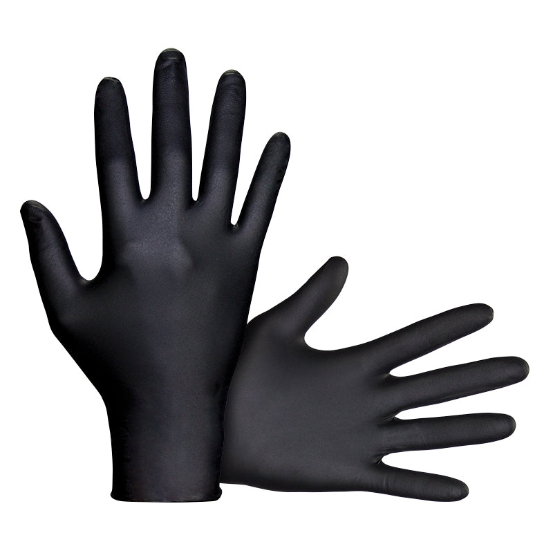Raven Powder-Free Nitrile Exam-Grade Disposable Gloves - X Large