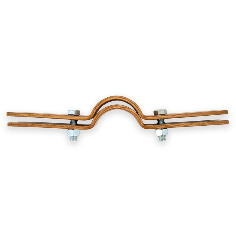 2" Copper Coated Standard Riser Pipe Clamp (6400-0200PC)