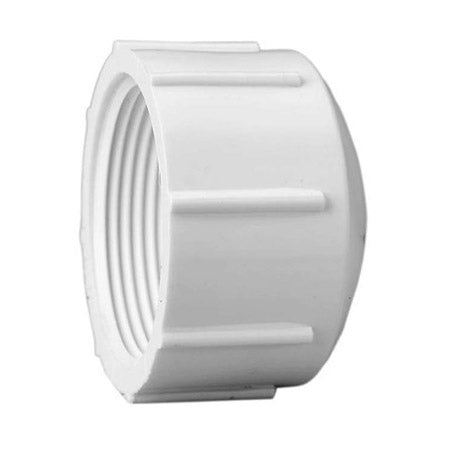 1-1/4 inch Schedule 40 PVC Cap FPT 448-012