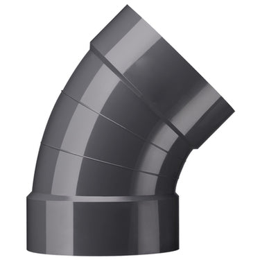 10" PVC Duct 45 Degree Elbow