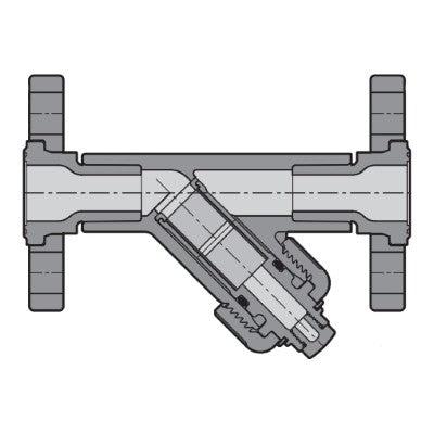 Clear PVC Industrial Y-Strainer