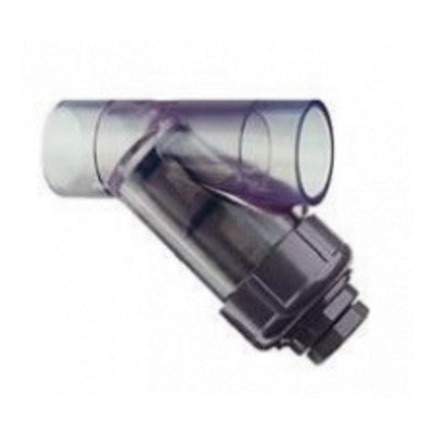 Clear PVC Industrial Y-Strainer