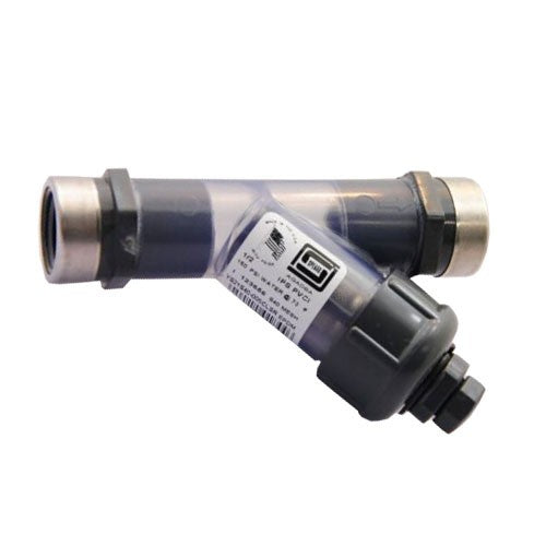 Clear PVC Industrial Y-Strainer