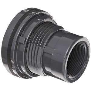 3/4 inch PVC Tank Adapter - EPDM (S x FPT) 8171E-007
