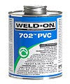 Weld-On 702 Fast Setting PVC Cement