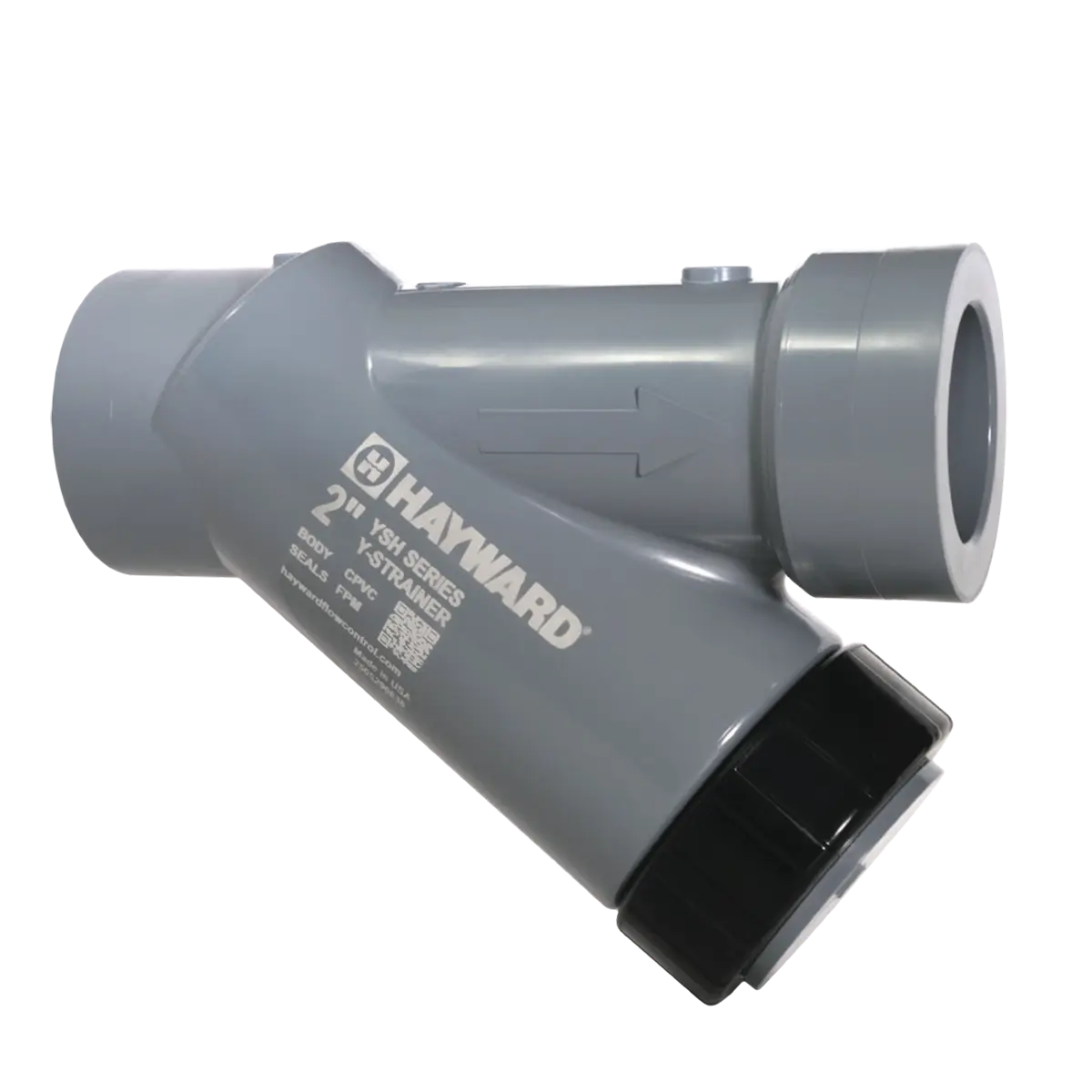 Hayward YSH Series CPVC Y-Strainer Integral Threaded