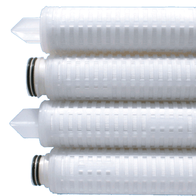 Graver Technologies ZTEC E Series Filter Cartridge, 0.03 Micron, 20" Length, 222/Flat Single Open End with EPDM Seals