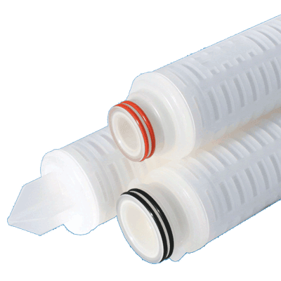 Graver Technologies ZTEC WB Series Filter Cartridge, 0.45 Micron, 20" Length, 222/Flat Single Open End with EPDM Seals