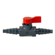 Asahi/America 1079002 1/4 in PVC Labcock Ball Valves Hose x Hose EPDM Seal 1079002