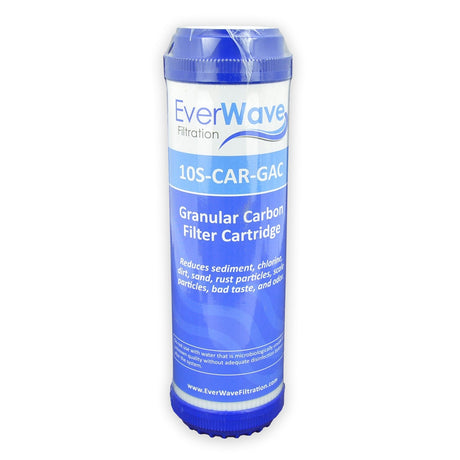 10" EverWave GAC Slim Filter Cartridge (EVW-0-25-10-GC)