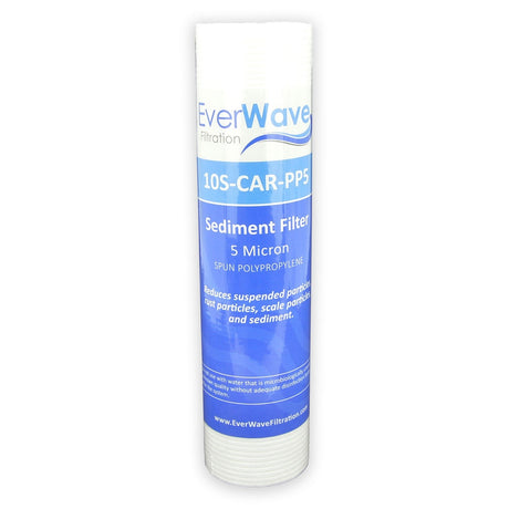 10" EverWave PP Spun Fiber Slim Cartridge - 5 Micron (EVW-5-25-10-PP)