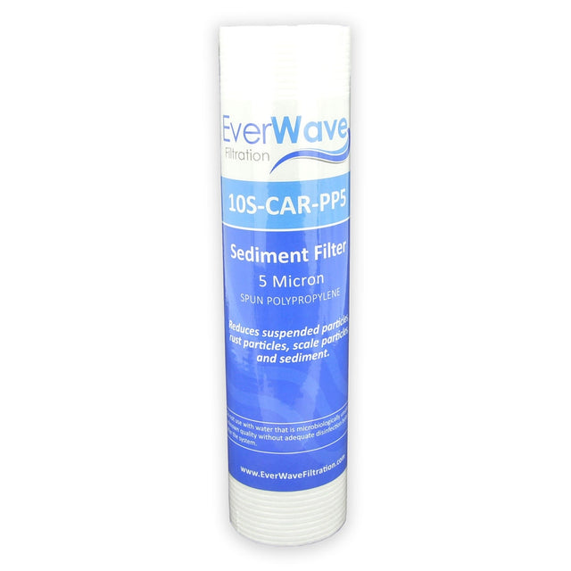 10" EverWave PP Spun Fiber Slim Cartridge - 5 Micron (EVW-5-25-10-PP)