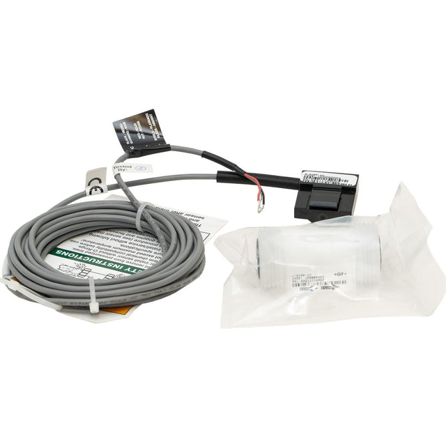 GF Signet 3-2100-1L Type 2100 Turbine Flow Sensor, 0.1-1 GPM, PVDF Body, Viton Elastomers