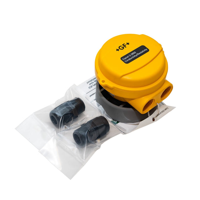 GF Signet 3-2850-62 Series 2850 Conductivity Sensor Electronics with EasyCal 4 to 20 mA Output, Universal Mount Junction Box
