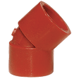 1" 45&#176 Elbow, Socket, Red, PVDF, Schedule 80