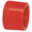 1" Cap, Socket, Red, PVDF, Schedule 80
