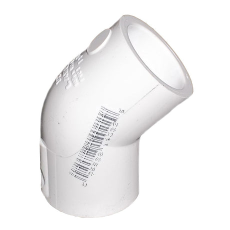 3/4 inch Sch 40 PVC 45 Degree Elbow - Slip x Slip 417-007