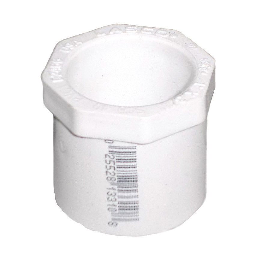 12 inch x 8 inch Sch 40 PVC Reducer Bushing - Flush - Spg x Slip 437-668