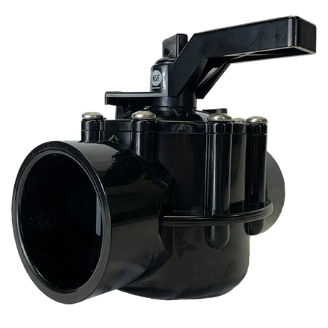 2 Port 2" - 2-1/2" CPVC Jandy Valve, Standard Diverter (4716) Side