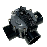 3 Port 1-1/2" - 2" CPVC Jandy Valve, Standard Diverter w/ Internal Stops (4945)