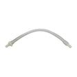 Rola-Chem 523115 Tygon Clear 13.5 in Pinch Tube with Clamp and Fitting 