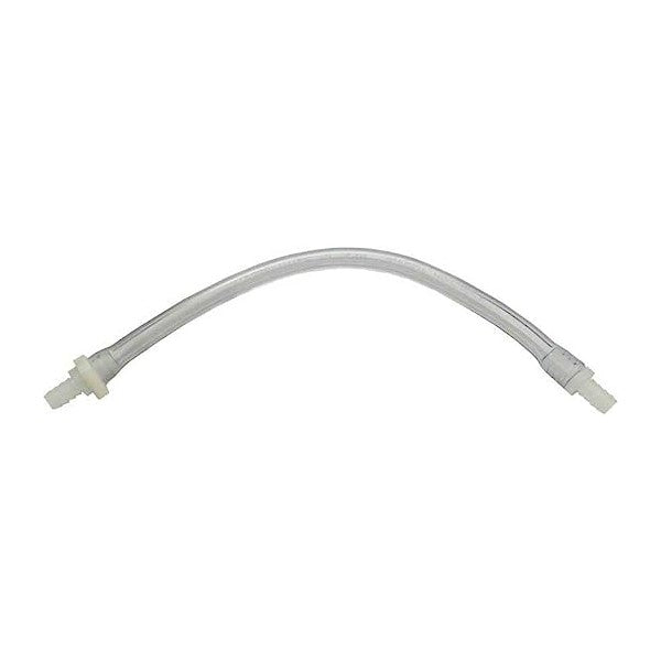 Rola-Chem 523115 Tygon Clear 13.5 in Pinch Tube with Clamp and Fitting 