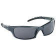 GTR Safety Glasses - Charcoal Frame - Gray Lens