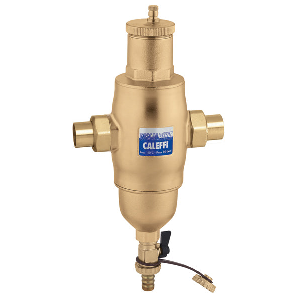 1" Caleffi 546 DISCALDIRT, Air and Dirt SeparatorSweat (546096A)