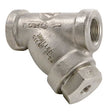1-1/2" Mueller Steam Specialty 600#  Stainless Steel Screwed End Wye Stainer