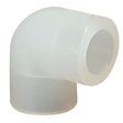 3/4" 90 Elbow Socket Natural Polypropylene