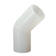 3/4" 45 Elbow Butt-Fusion Natural Polypropylene