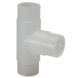 3/4" Tee Butt-Fusion Natural Polypropylene