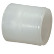1" x 1/2" Reducer Bush Socket Natural Polypropylene