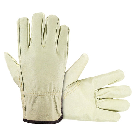 Leather Driver Gloves - Large