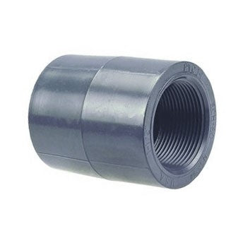 1-1/2" Schedule 80 PVC Coupling FPT 830-015