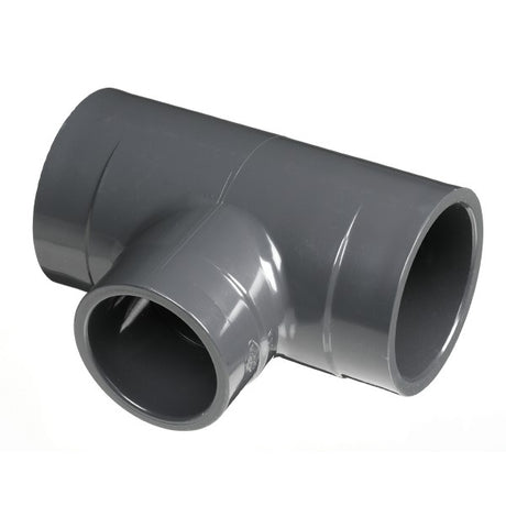 8 inch x 8 inch x 6 inch Schedule 80 Reducing Tee 801-585 Slip x Slip x Slip
