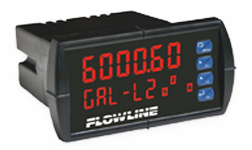 Flowline DataView LI55 Electronic Level Controller - 2 SPDT Relays, Repeater