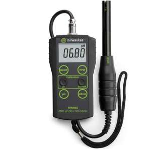Milwaukee Instruments MW802 PRO 3-in-1 pH, EC, TDS Combo Meter with ATC