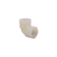 1" 90&#176 Elbow, Threaded, Natural, PVDF, Schedule 80