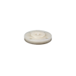 1/2" Flange, One-Piece Solid Design, Socket, Natural, PVDF, Schedule 80