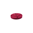 1" Blind Flange, One-Piece Solid Design, Flange End, Red, PVDF, Schedule 80