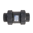 4" Hayward Series TC True Union Ball Check Valve, Socket End Connections, PVC Body, EPDM Seats and O-Rings, 150 psi @ 70 &#176F, Sure Block Design