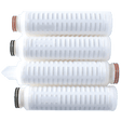 Graver Technologies TefTEC Series Filter Cartridge, 0.45 Micron, 20" Length, Double Open End with Viton Seals