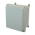 12x10x6 NEMA 4X Fiberglass Enclosure Raised Hinged Screw Cover