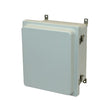 12x10x6 NEMA 4X Fiberglass Enclosure Raised Twist Latch Hinged Cover