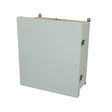 18x16x8 NEMA 4X Fiberglass Enclosure Twist Latch Hinged Cover