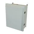 20x16x8 NEMA 4X Fiberglass Enclosure Raised Twist Latch Hinged Cover