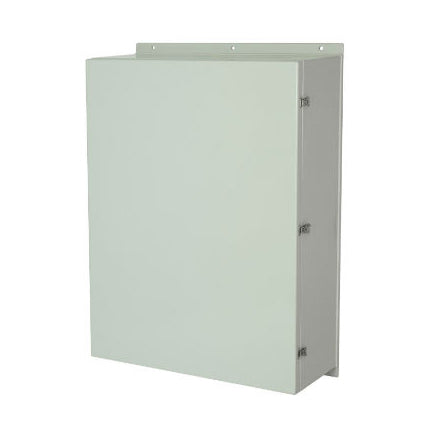 48x36x12 NEMA 4X Wall Mount Fiberglass Enclosure Twist Latch Cover